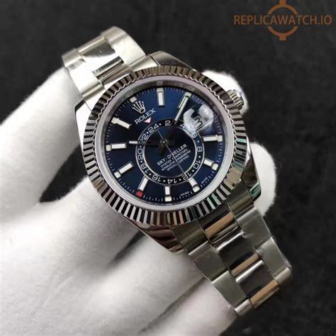 rolex sky dweller replica blue|Rolex occasion sky dweller.